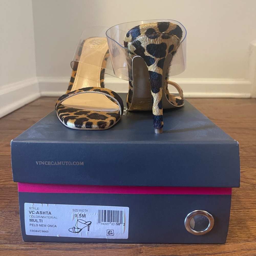 Vince Camuto Leopard Mule Heel

NEVER WORN!